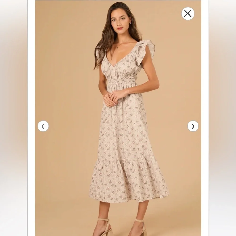 New with tags Altar’d state Gwen floral dress - Picture 4 of 5